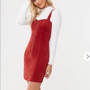 Corduroy mini dress